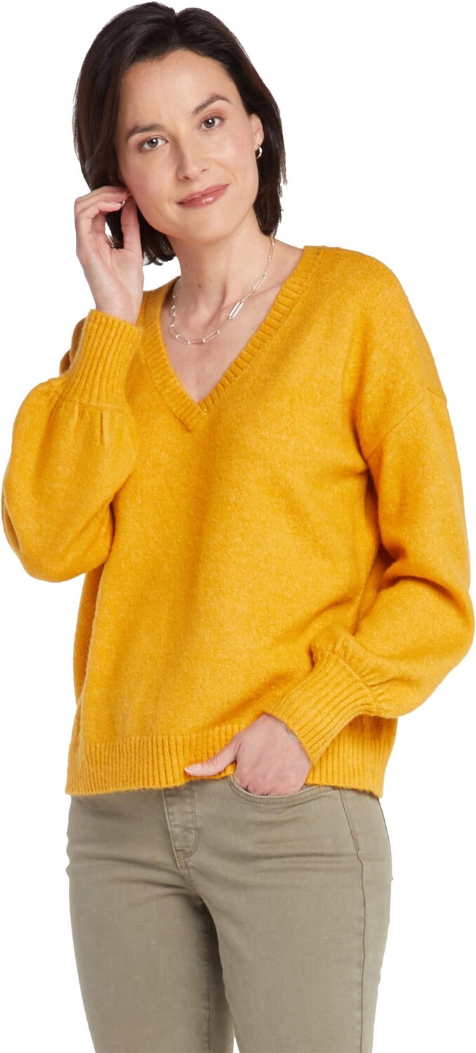 

Свитер NYDJ V-Neck Sweater, цвет Honeycomb