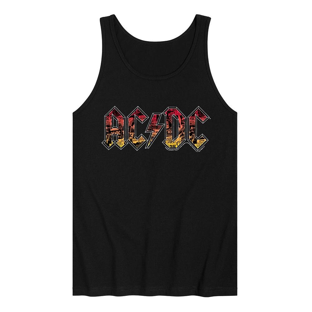 

Мужская майка с логотипом ACDC Licensed Character, черный