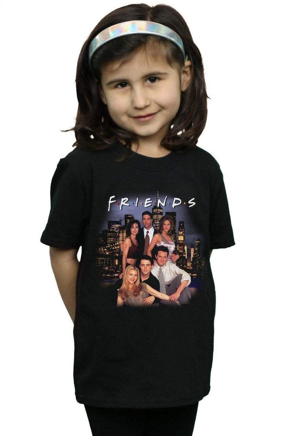 

Хлопковая футболка Homage для группового фото Friends, черный