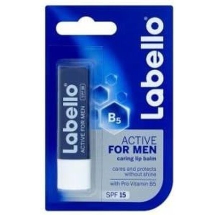 

Active For Men Бальзам для губ Spf 15 4,8 г, Labello, Синий, Active For Men Бальзам для губ Spf 15 4,8 г, Labello