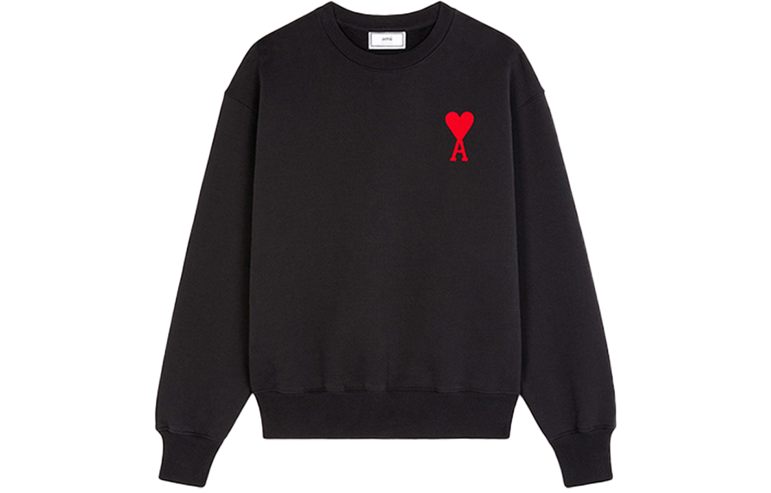 

Толстовка Ami Chain Stitch AMIPARIS, черный