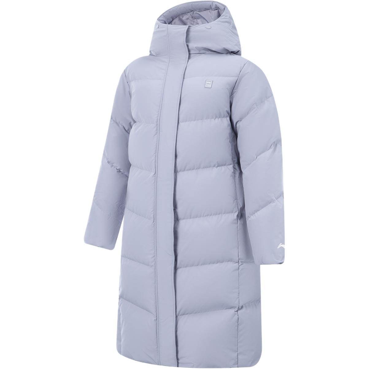 

LINING Пуховик женский серии "Фондю", Misty Gray Purple