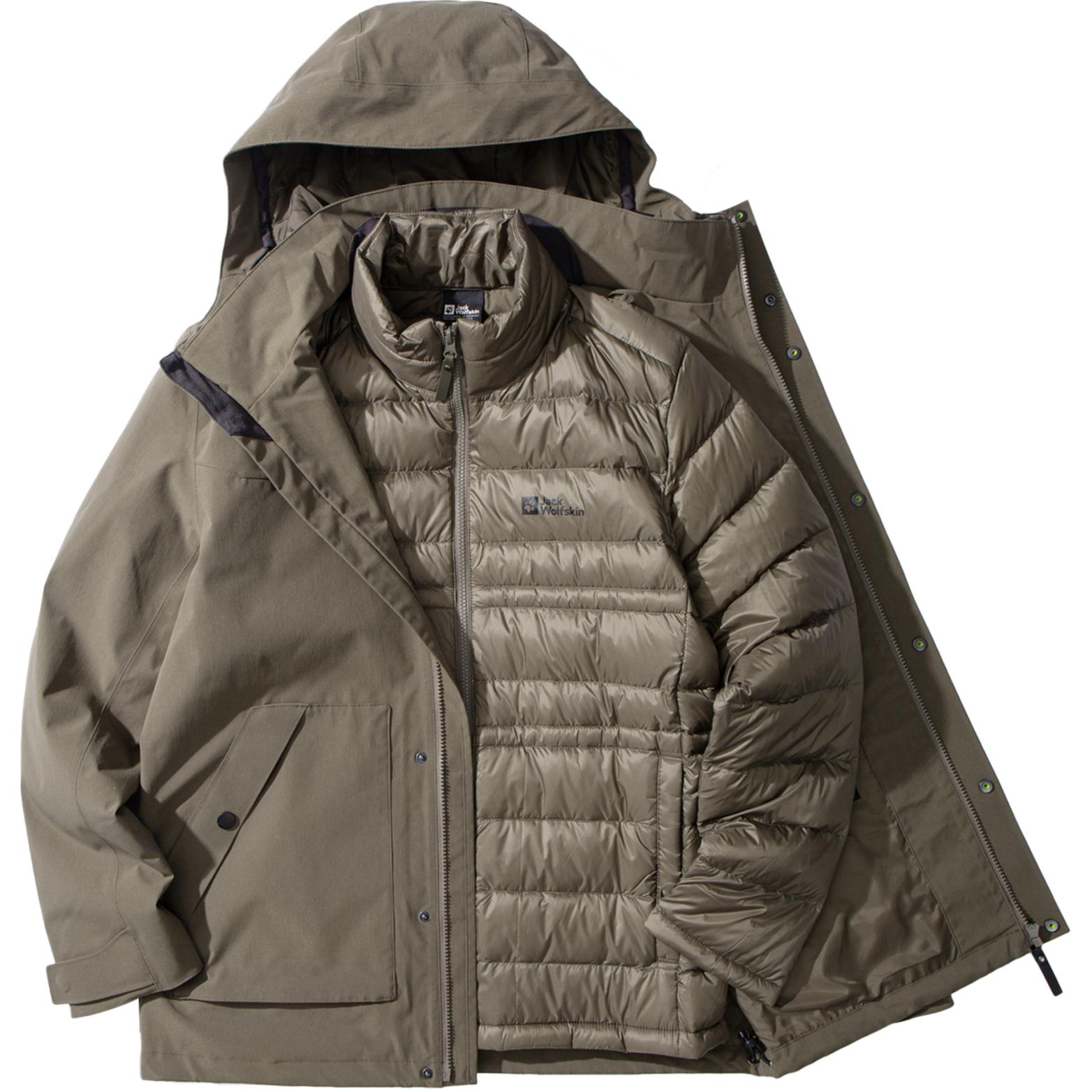

JACK WOLFSKIN Ветровка мужская, Coffee/5719