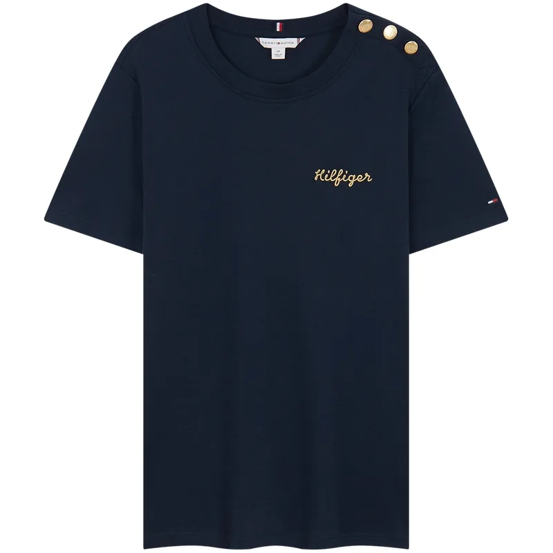 Tommy Hilfiger Футболка женская navy blue