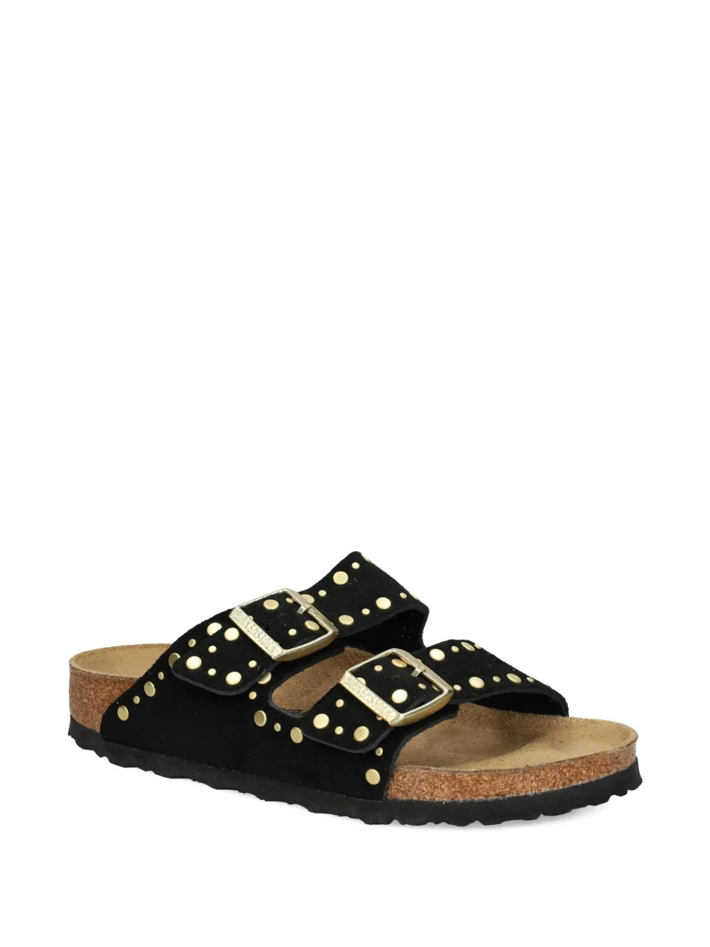 Сандалии Arizona Rivet с заклепками и двумя пряжками BIRKENSTOCK, черный — фото 2