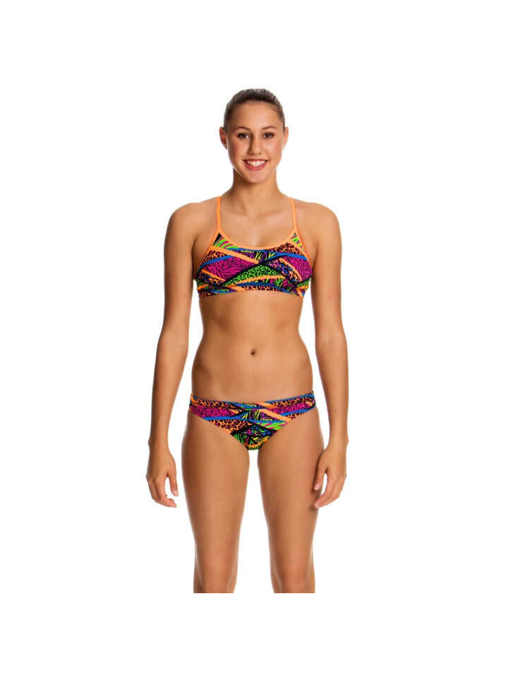 

Купальник Funkita Bikini Jungle Jagger schmale Träger, красочный
