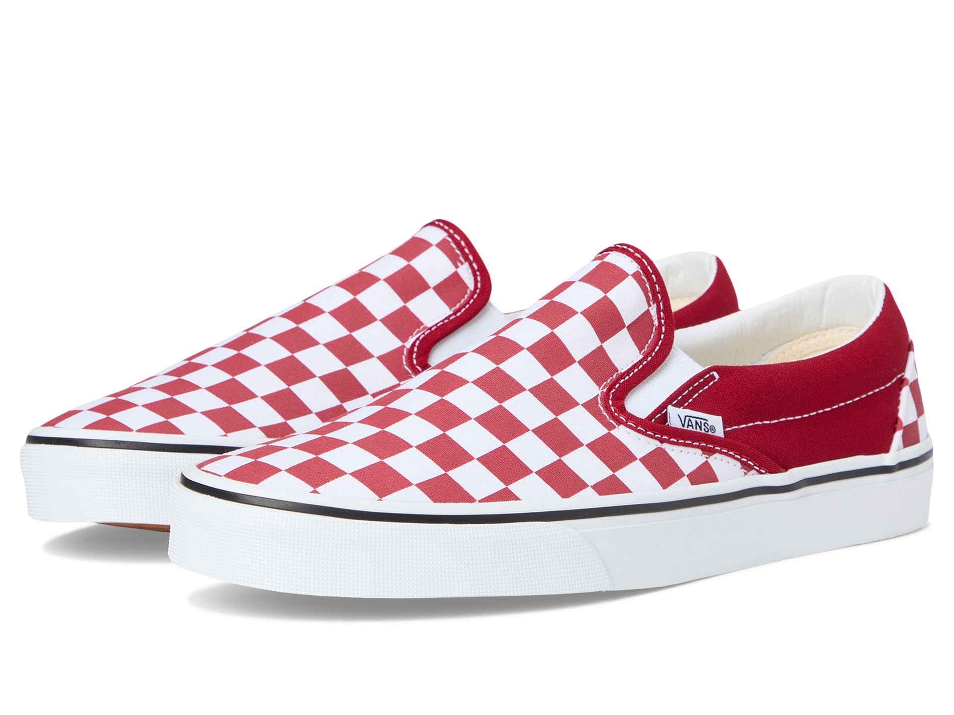 Кроссовки Vans Classic Slip On Checkerboard, Checkerboard Chili PepperSee Less