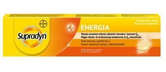 

Supradyn Energia набор витаминов и минералов, 15 шт.