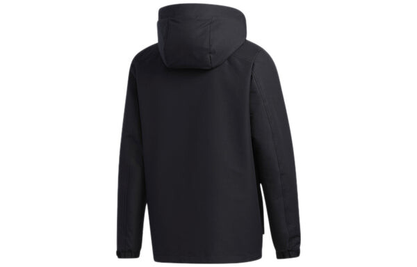 Пуховик adidas 3in1 Down Jkt Multiple Pockets Outdoor Sports Detachable hooded down Jacket Black, черный — фото 2