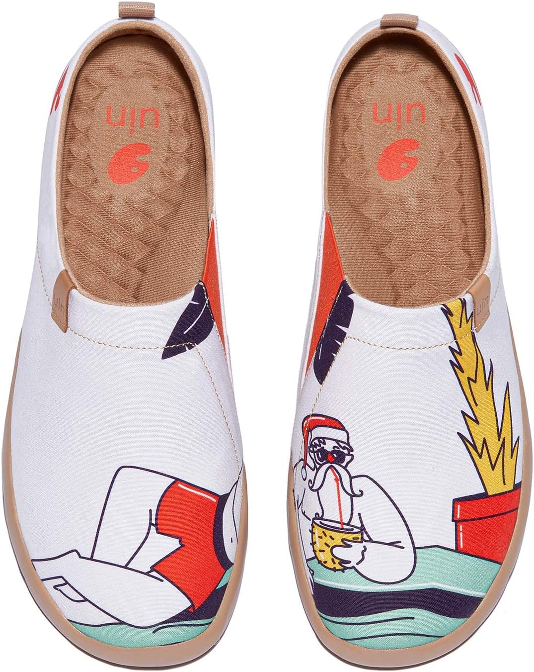 

Мужские лоферы UIN, раскрашенные туристические туфли, слипоны для прогулок, повседневные легкие удобные модные кроссовки Toledo Destination, Do Not Disturb