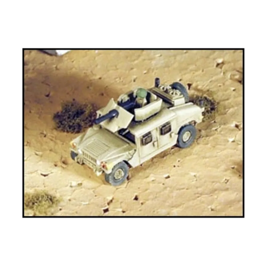 

M1025 HMMWV с АОА, Modern Micro Armour - United States - Armored Personnel Carriers, Carriers, and IFV's (1:285)