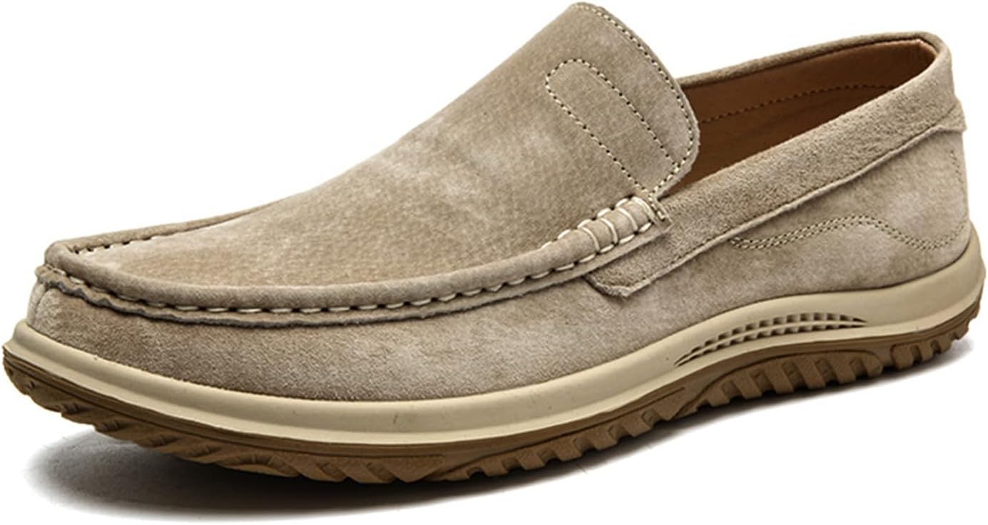 

Мужские плоские лоферы Abborora из замши, Sand