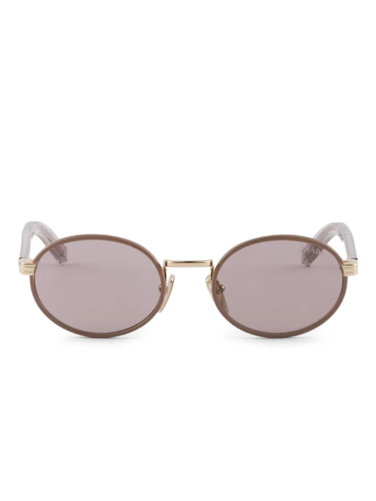 

Prada Eyewear round-frame солнцезащитные очки, нейтральный