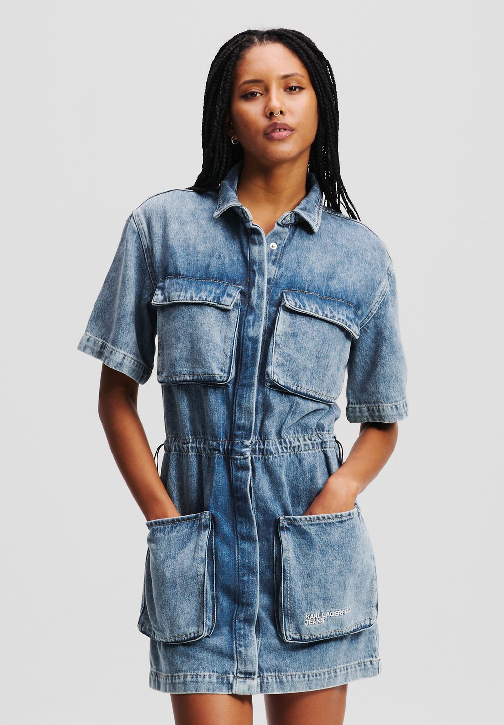 

Джинсовое платье Karl Lagerfeld Jeans, синий