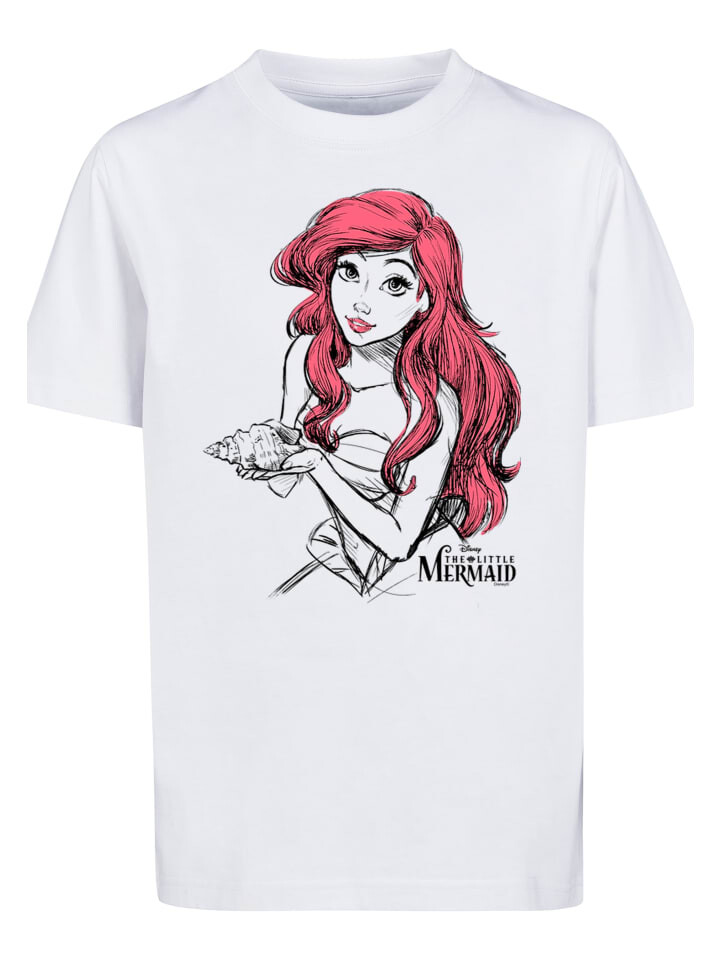 

Футболка F4NT4STIC Ariel Shell Sketch, белый