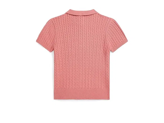 Свитер с кабельным узором Mini-Cable Cotton Polo Polo Ralph Lauren Kids, Celadon — фото 2