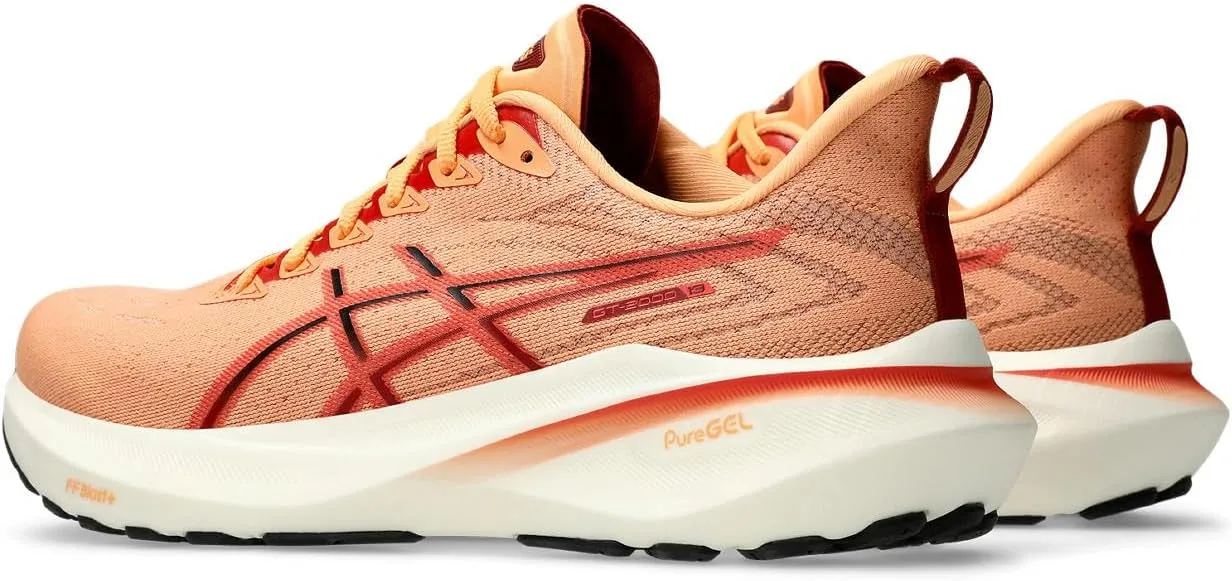 Мужские беговые кроссовки ASICS GT-2000 13, белый/черный — фото 3