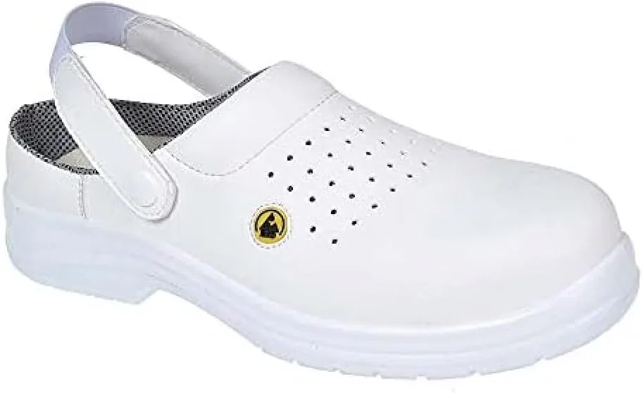 Перфорированные защитные сабо Portwest Compositelite ESD SB AE, White