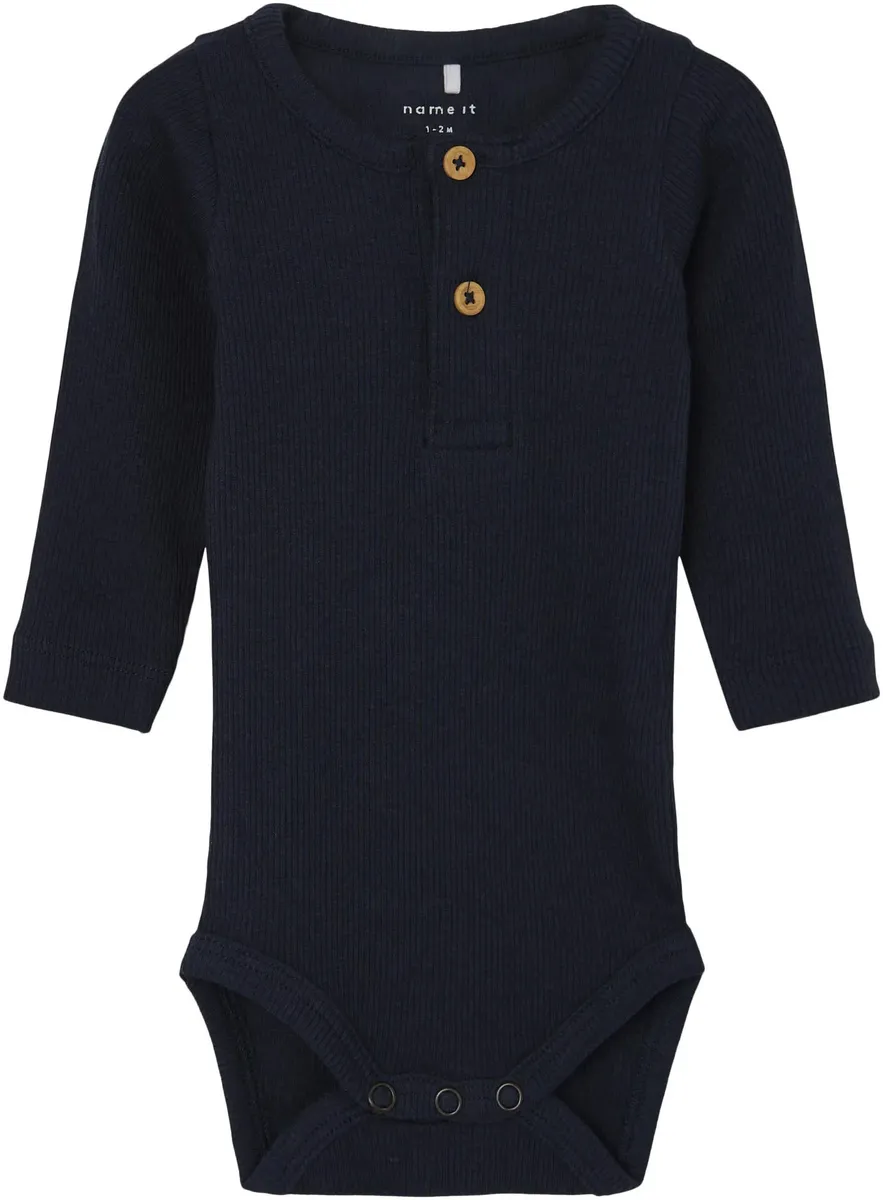 

Боди с длинными рукавами Name It "NBMKAB LS BODY NOOS", цвет Dark Sapphire