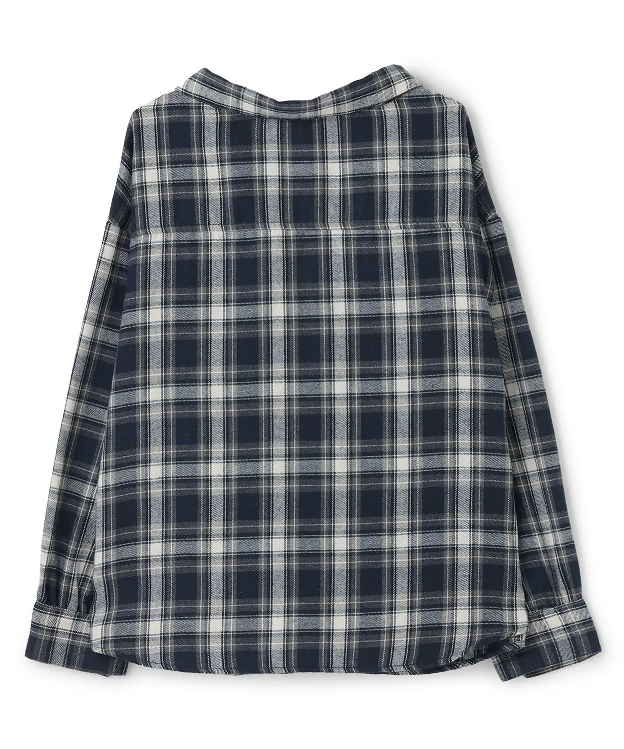 Комплект из двух рубашек в клетку с длинными рукавами Lovetoxic, Navy blue — фото 2