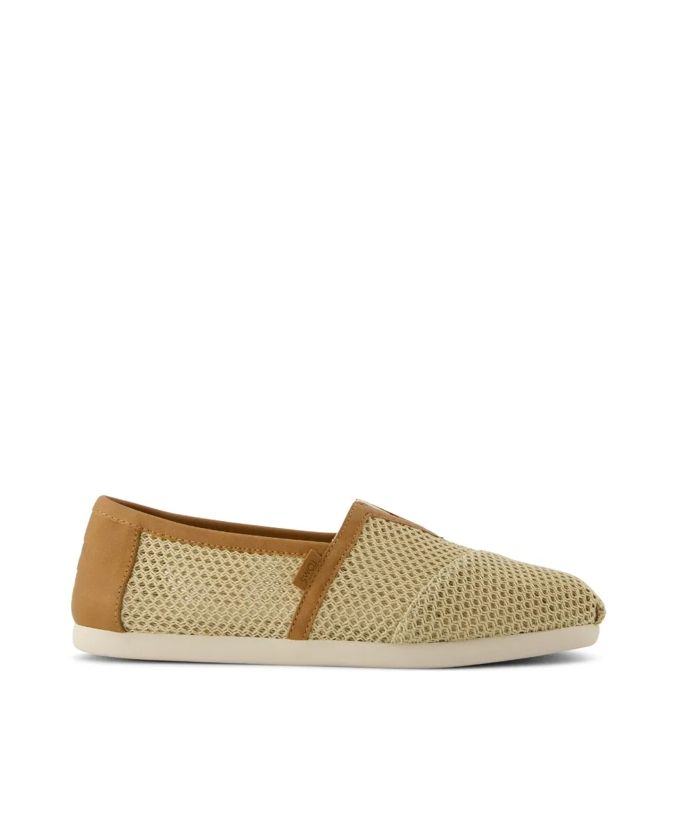 

Классические мужские альпаргаты с перфорацией Toms, светло-коричневый