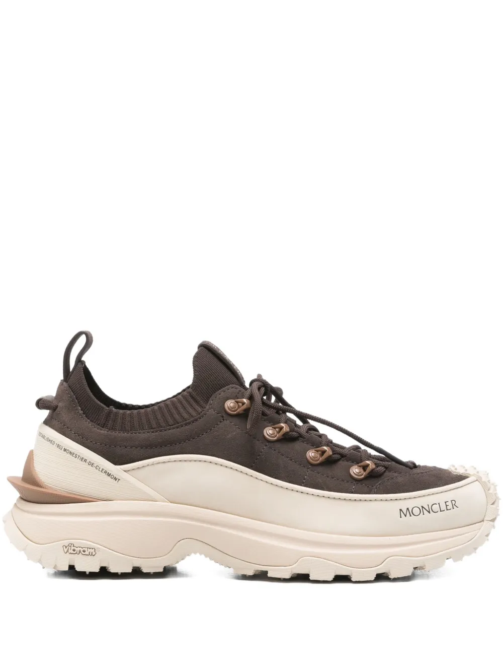 

Кроссовки Trailgrip Lite3 на шнуровке MONCLER, коричневый