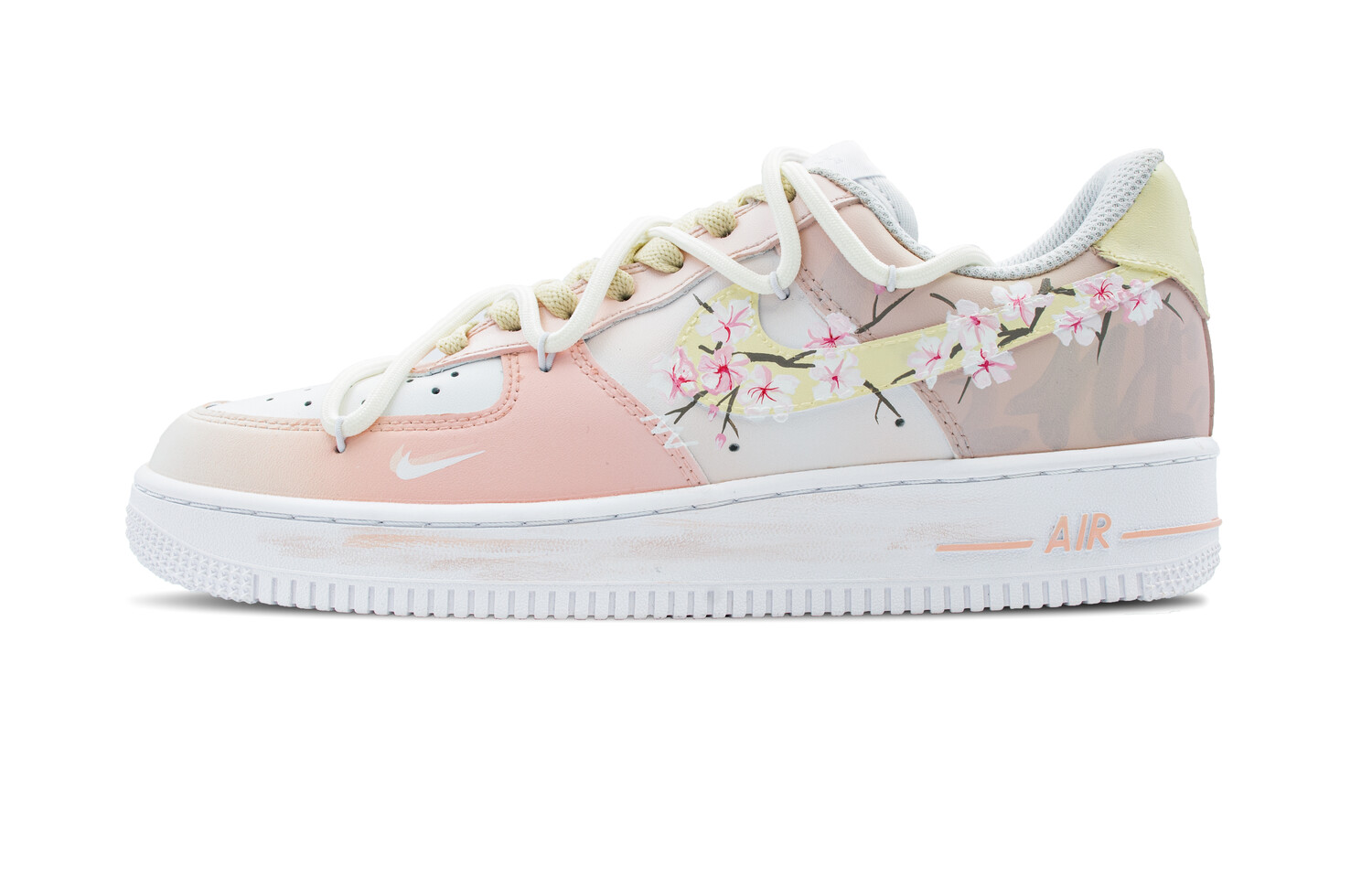 

Кроссовки Nike Air Force 1 Skateboarding Shoes Unisex Low-top Pink, розовый