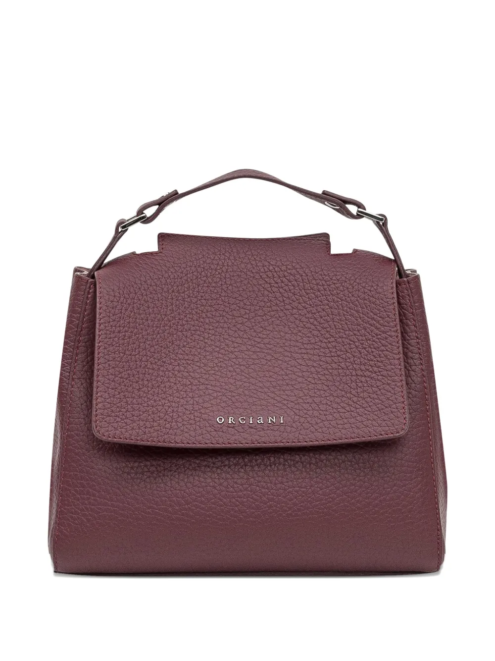 

Маленькая мягкая кожаная сумка-тоут Sveva Orciani, красный