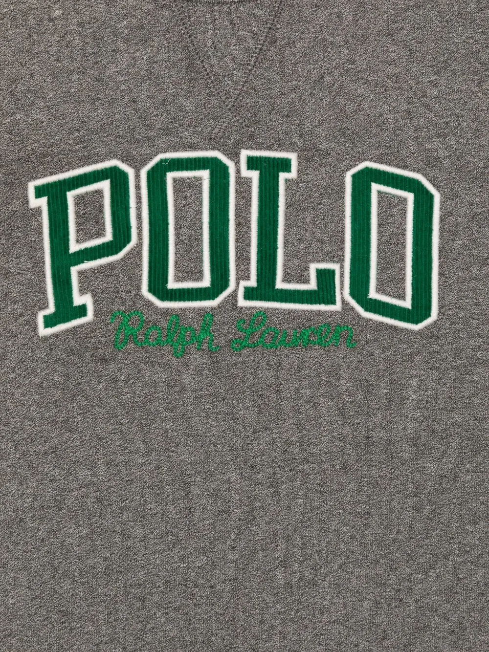 Толстовка с круглым вырезом и логотипом POLO RALPH LAUREN KIDS, серый — фото 3