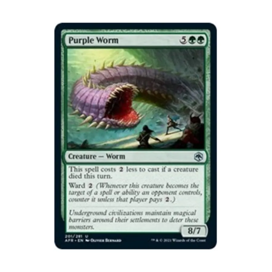 

CCG Фиолетовый червь (U), MTG - Adventures in the Forgotten Realms