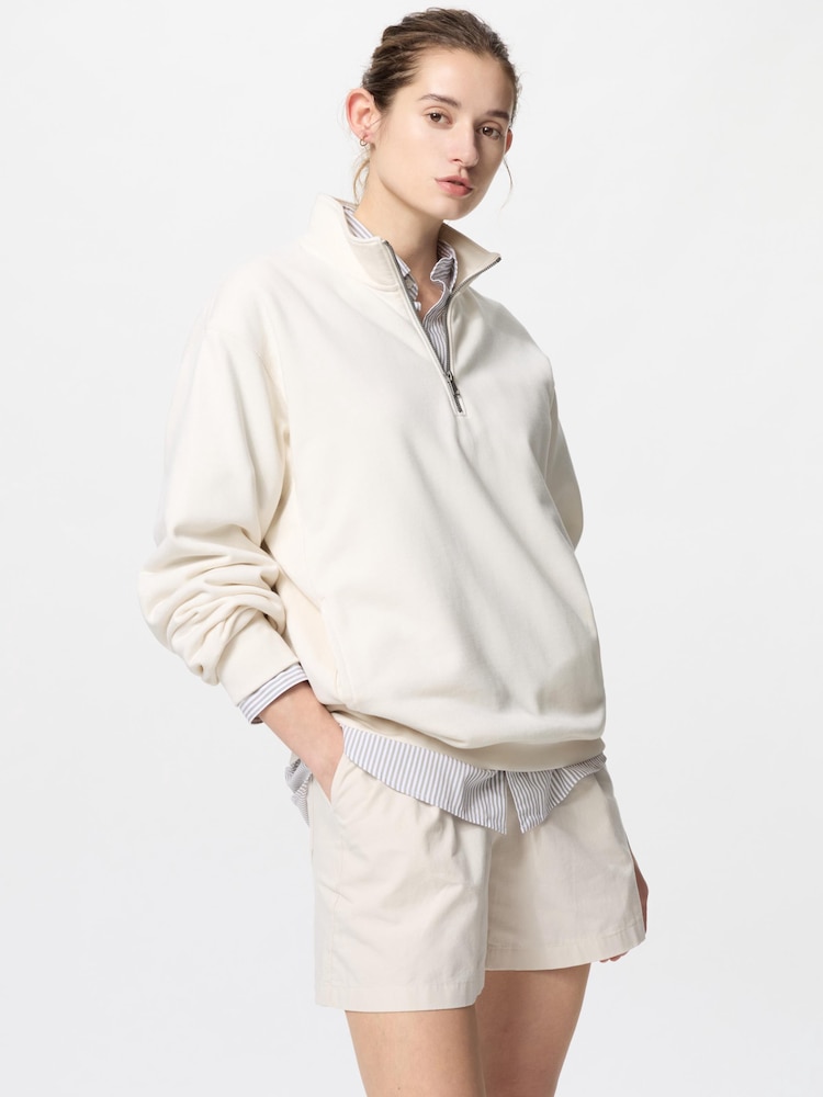 

Легкие шорты из хлопка Uniqlo, бежевый