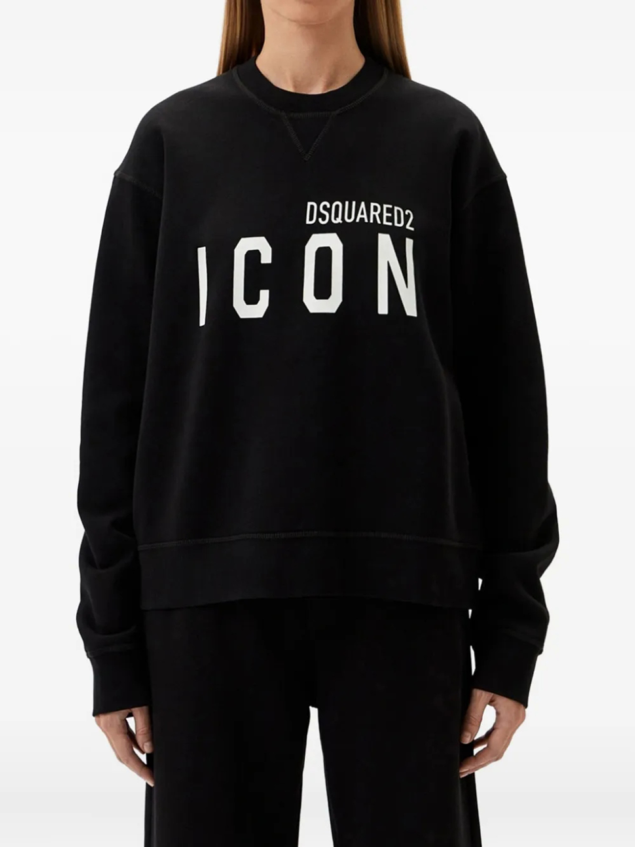 

Толстовка с иконой DSQUARED2, черный