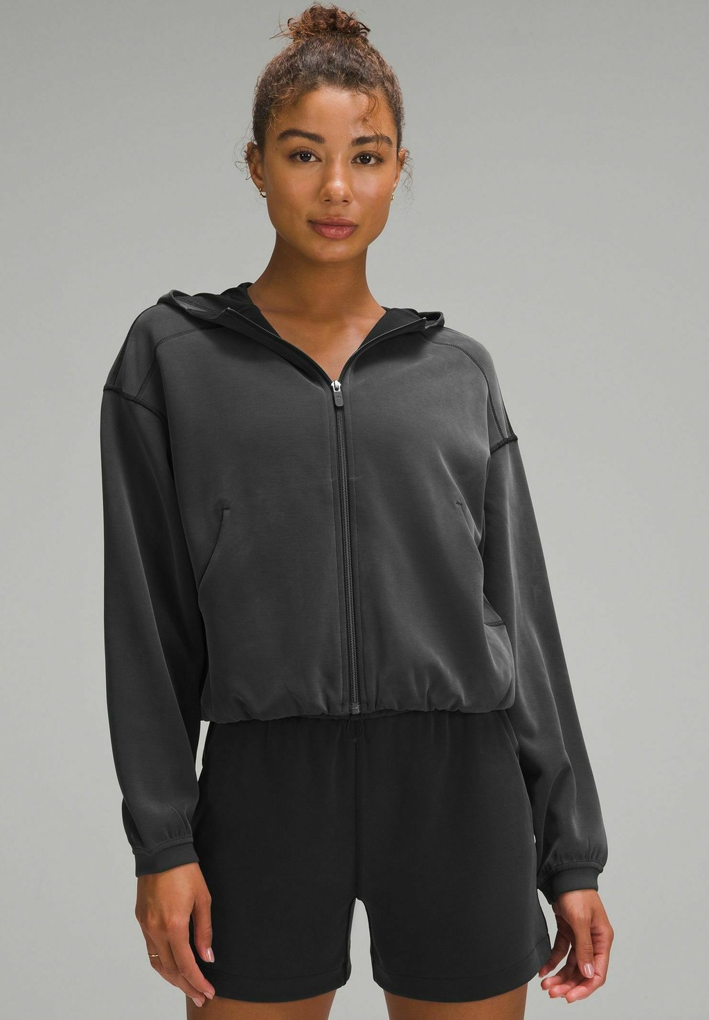 

Толстовка на молнии SOFTSTREME FULL-ZIP lululemon, черный