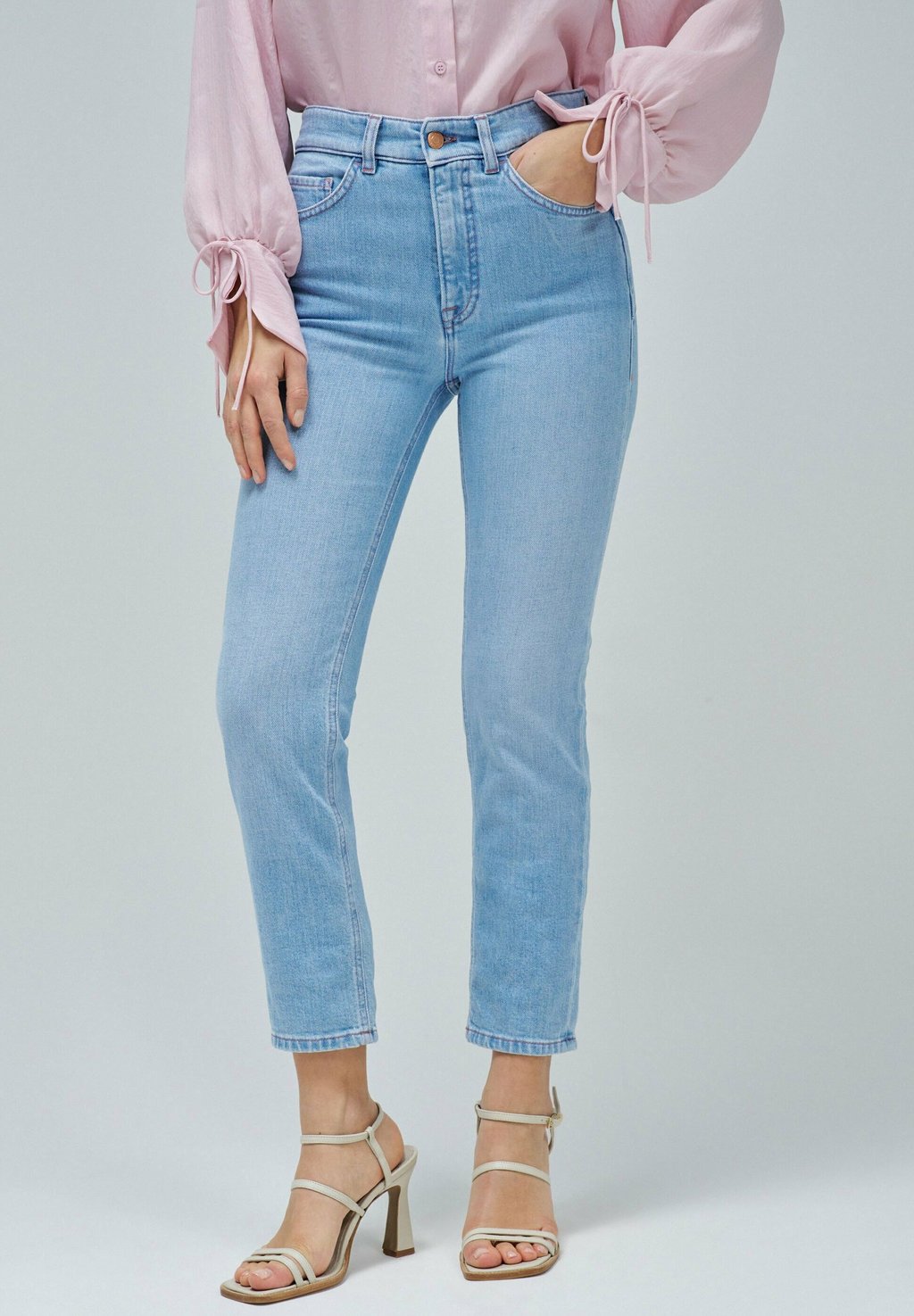 

Джинсы облегающего кроя FAITH PUSH IN CROPPED Salsa Jeans, синий