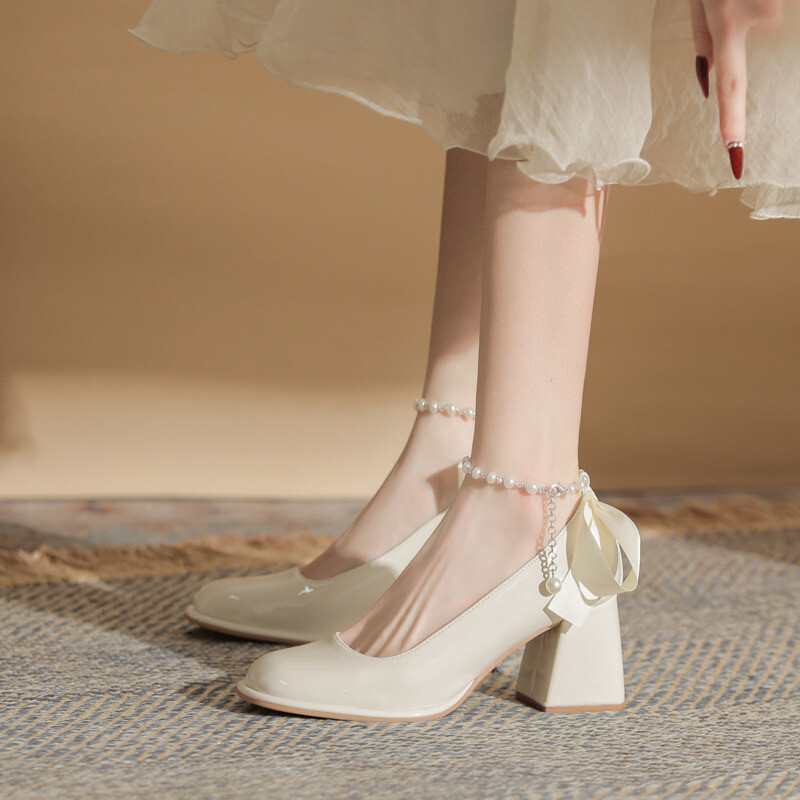 Туфли женские на высоком каблуке Off White Hkcp — фото 3