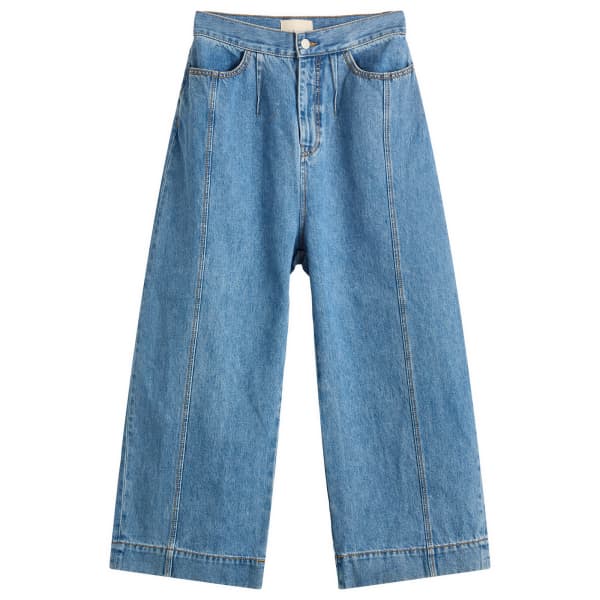 

Джинсы Stephi с коконом и зауженными штанинами Alémais, светло-индиго