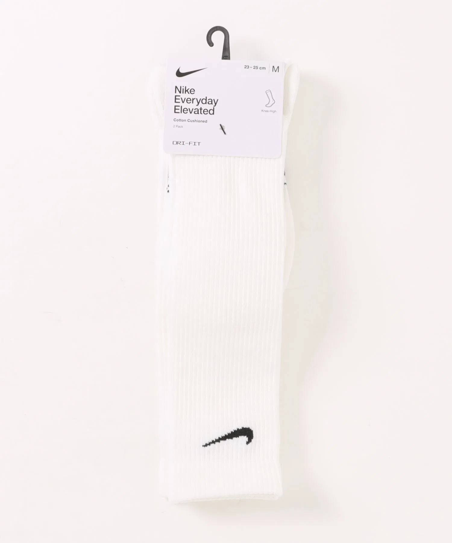 Носки Nike Everyday Elevated Over-the-Calf (2 пары) HQ8510-100 белые