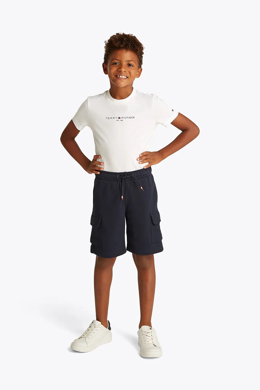 

Детский комплект из хлопка Tommy Hilfiger, темно-синий