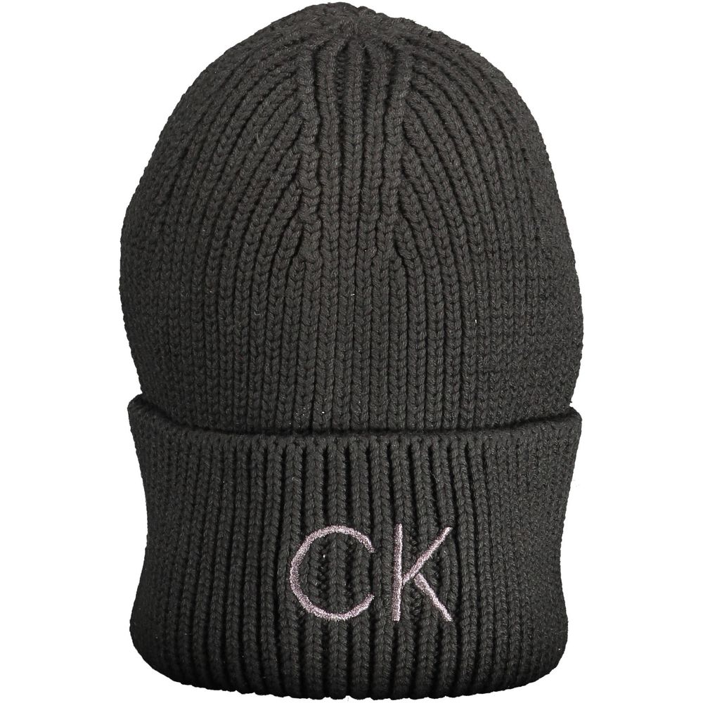 

Черная хлопковая женская шляпа Calvin Klein