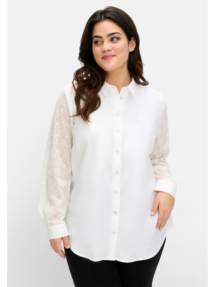 

Блузка sheego, экрю