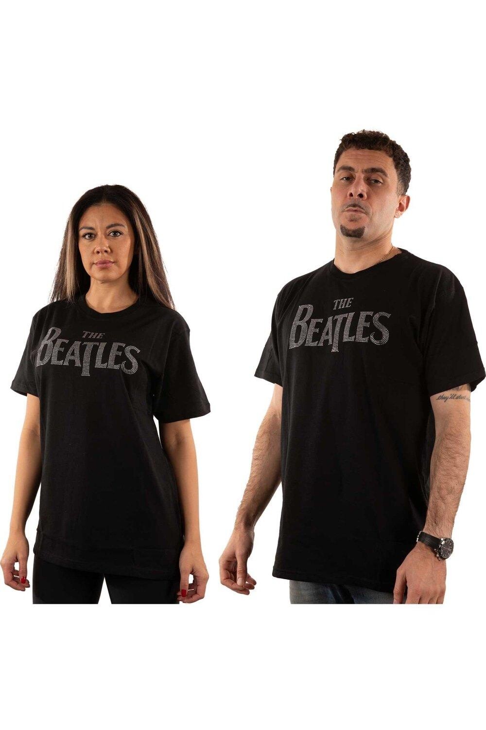 

футболка с логотипом Drop T The Beatles, черный