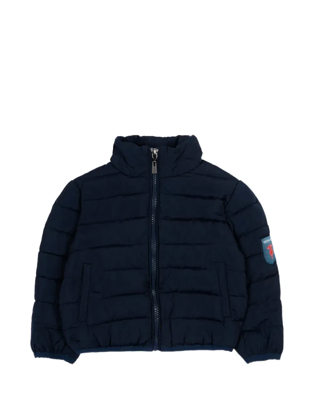 Стеганая куртка-бомбер Trussardi Junior, синий