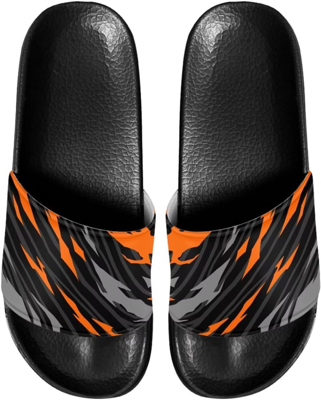 

Мужские повседневные сандалии-тапочки Jrysaedy для улицы и дома, Tiger Texture