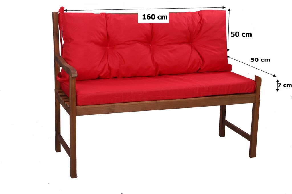 

Подушка для садовой скамьи 160 x 50 x 50 фиолетовый | Подушка сиденья подушка скамейки | Подушка для садовой скамейки | Голливудская подушка для качелей | Подушки сидений и спинки | Подушка для скамейки | Сетгарден Setgarden, красный