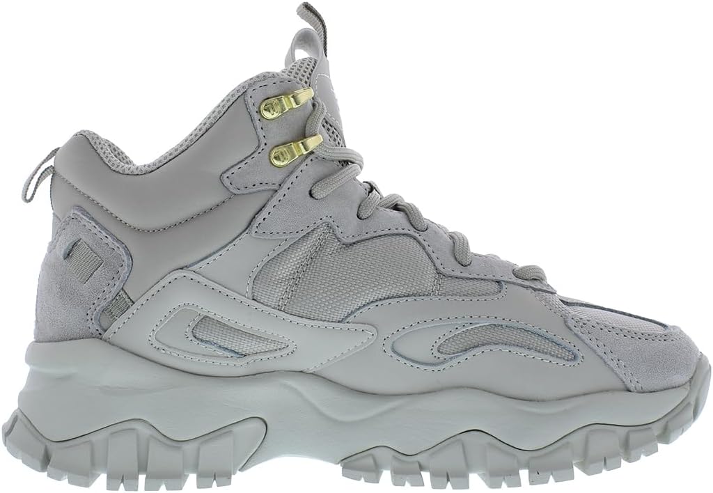 Кроссовки Fila Ray Tracer Tr 2 Mid унисекс для детей, серый/золотой — фото 2