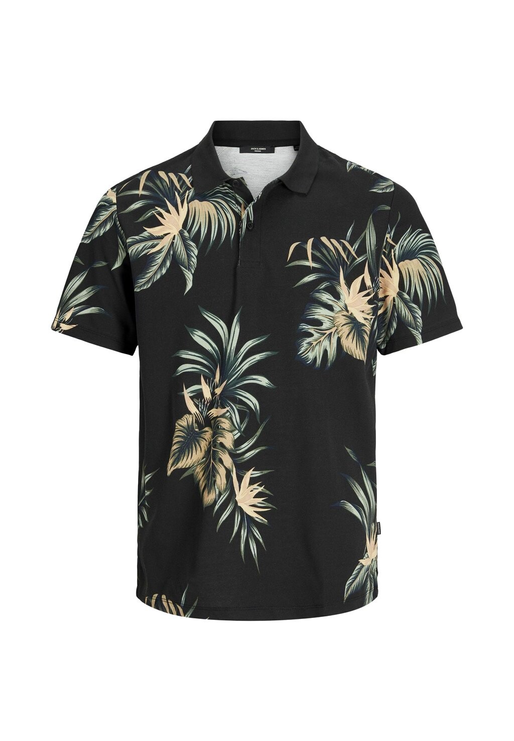 

Поло ALL OVER PRINT Jack & Jones, черный
