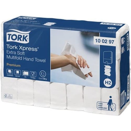 

Tork 100297 Xpress Multifold Premium бумажные полотенца для рук ДxШ 34 см X 21 см Sca