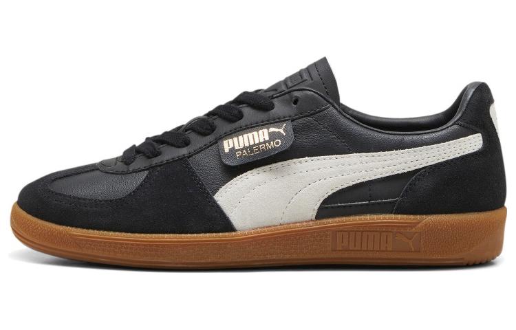 

PUMA Палермо Кожа Черный Перламутровый Серый Жвачка Черный Белый, цвет Black White