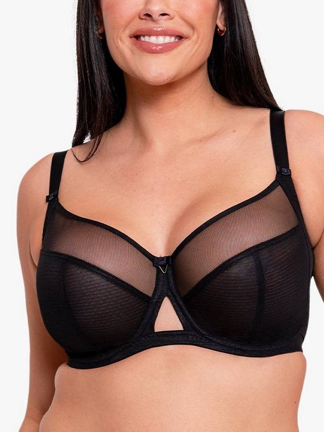 

Бюстгальтер балконет Victory с боковой поддержкой Curvy Kate, Black