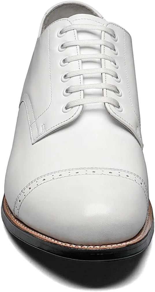Мужские туфли Stacy Adams Dayton Ostrich Oxford, белый — фото 3
